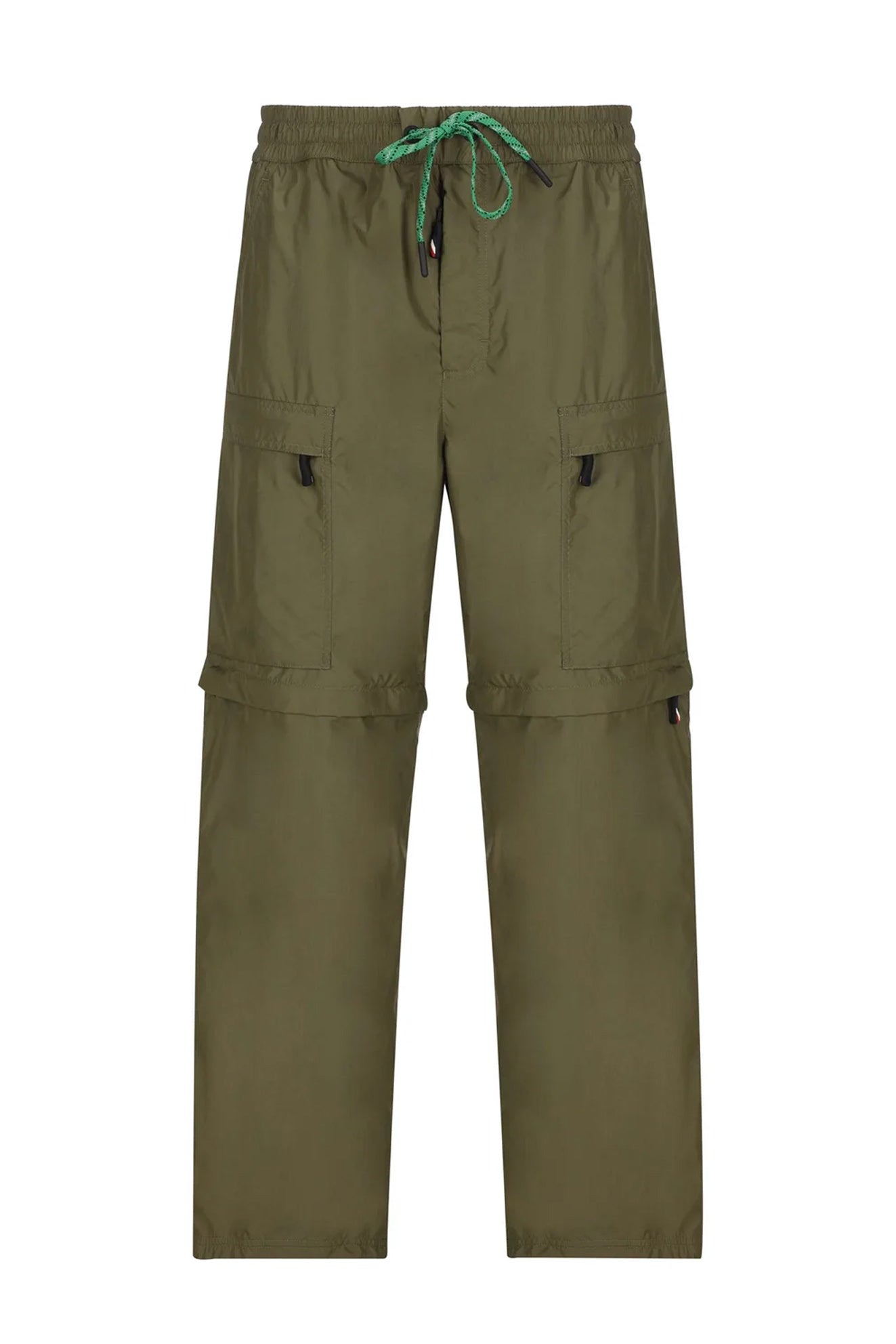 MONCLER GRENOBLE GREEN TROUSERS 