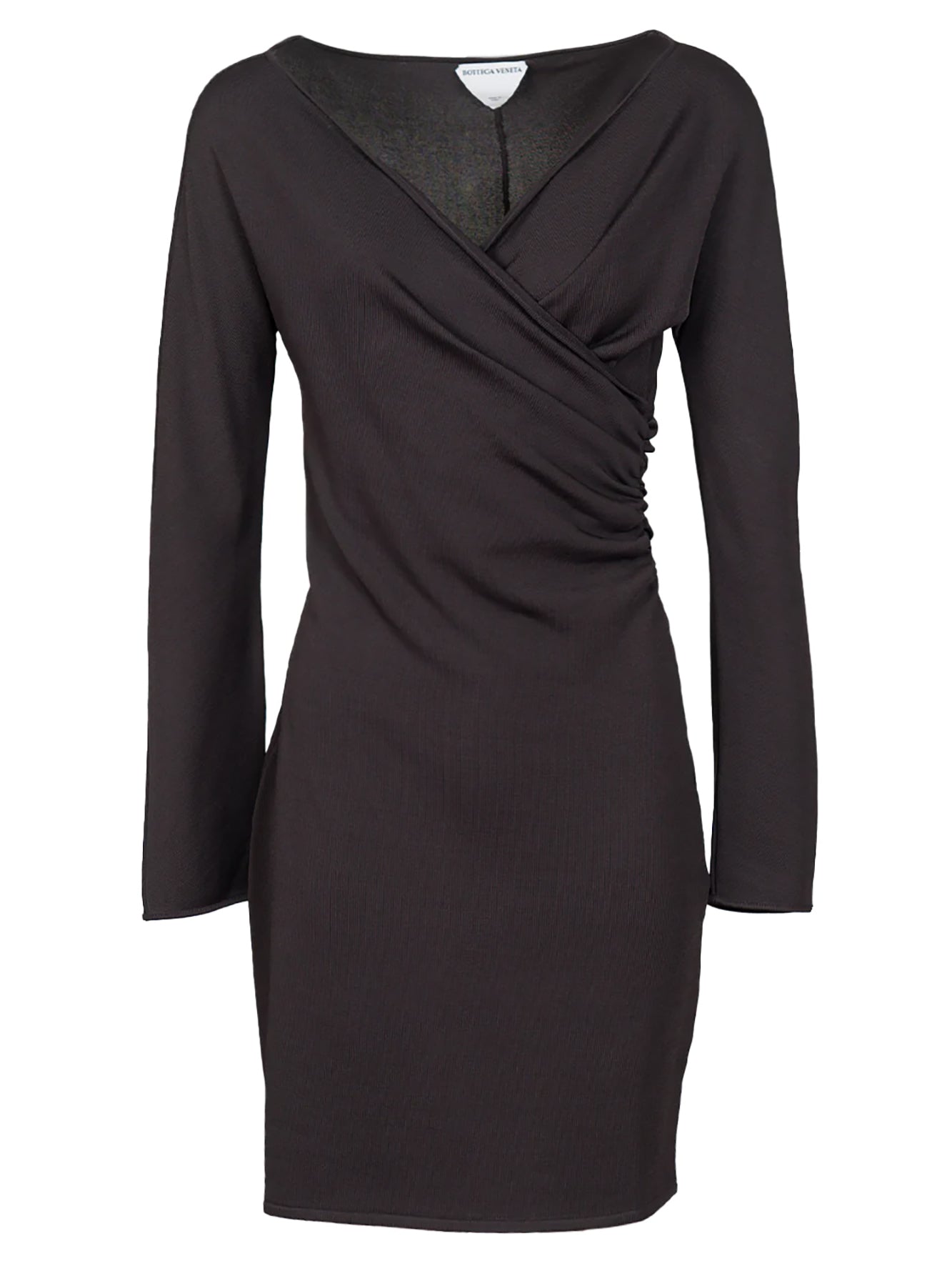 BOTTEGA VENETA V-NECK DRESS