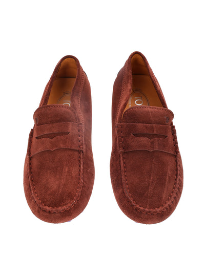 TOD'S BROWN LOAFERS 