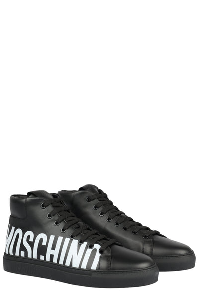 LOVE MOSCHINO LEATHER SNEAKERS