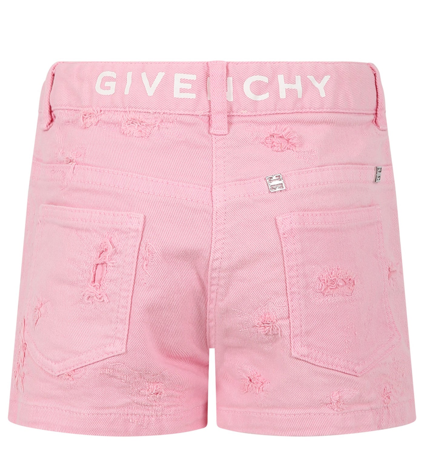 GIVENCHY KIDS SHORTS JEANS