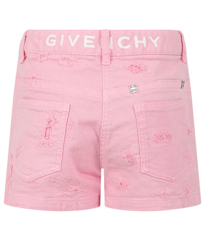 GIVENCHY KIDS SHORTS JEANS