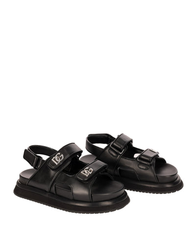 DOLCE & GABBANA LEATHER SANDALS