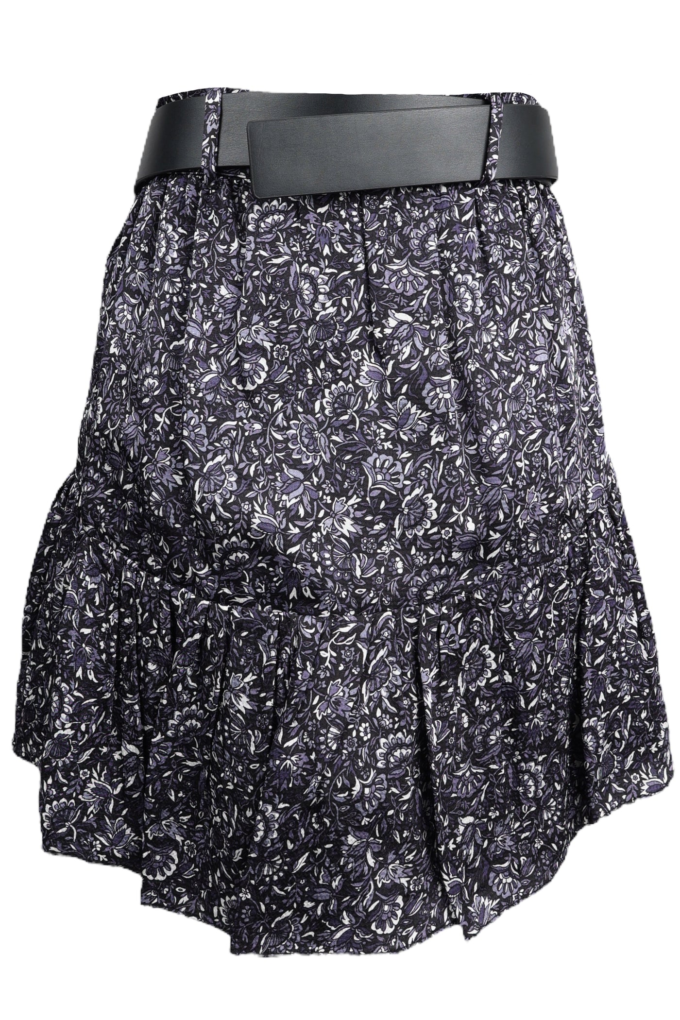 MICHAEL KORS VISCOSE MIDI SKIRT