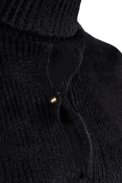 MONCLER VISCOSE TURTLENECK SWEATER