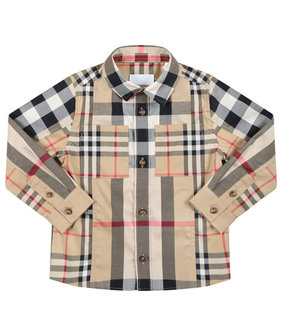 BURBERRY KIDS SHIRTS