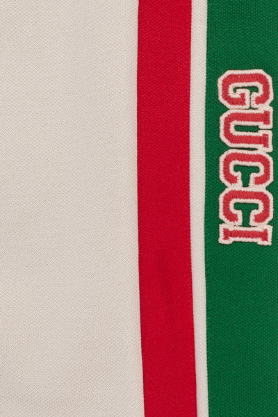 GUCCI KIDS TROUSERS WITH WEB STRIPE