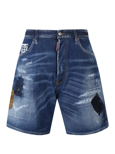 DSQUARED2 BERMUDA JEANS