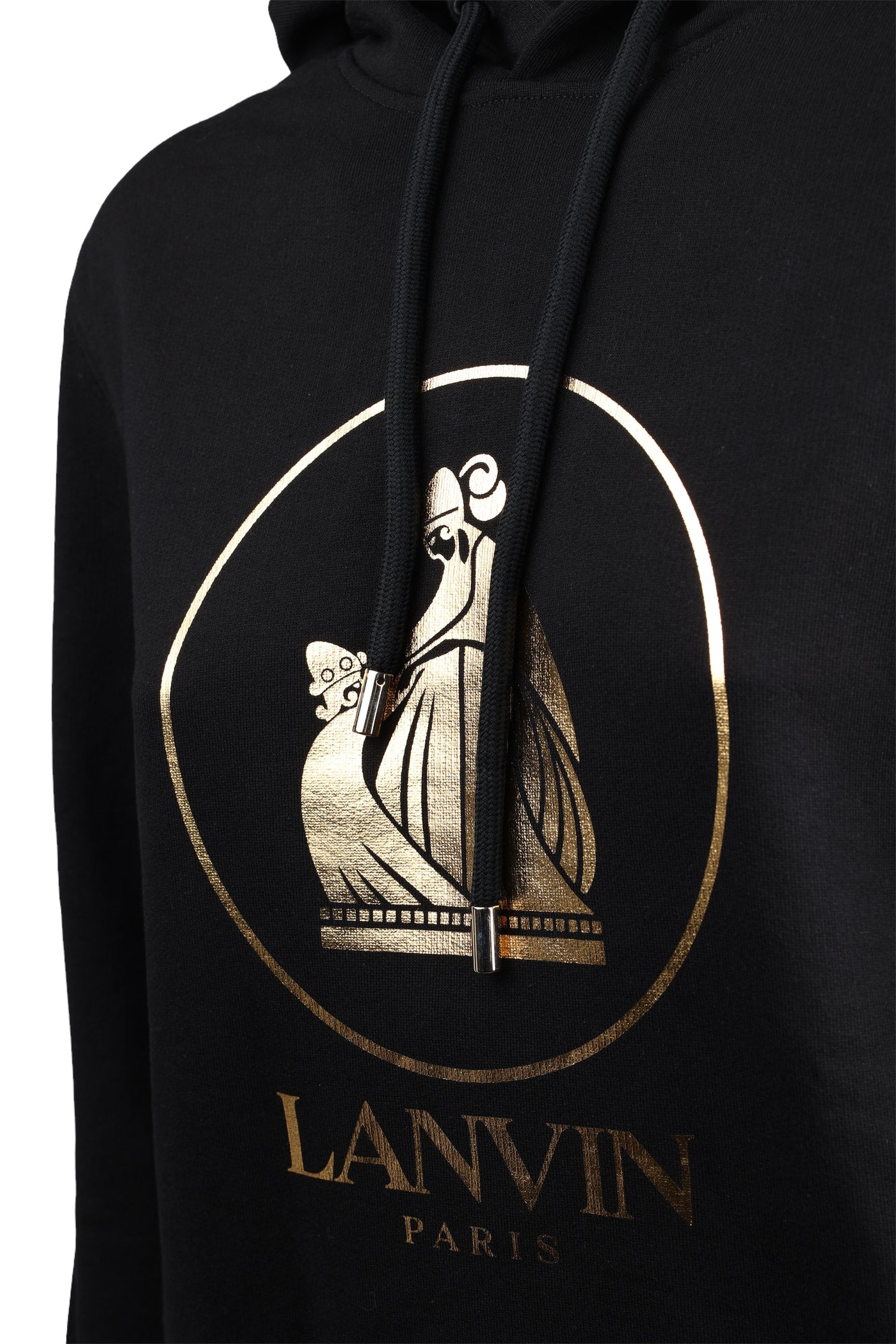 LANVIN SWEATSHIRT HOODIE WITH LOGO