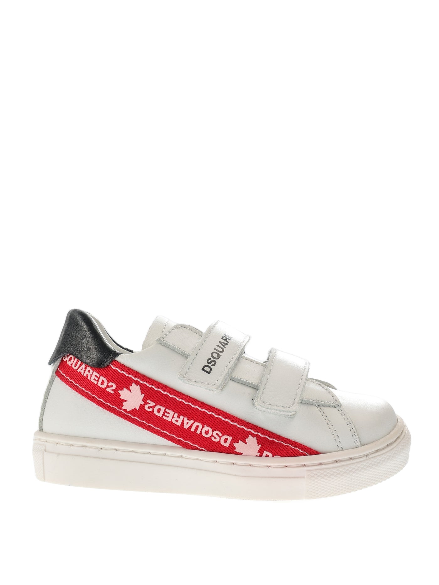 DSQUARED2 KIDS LEATHER SNEAKERS