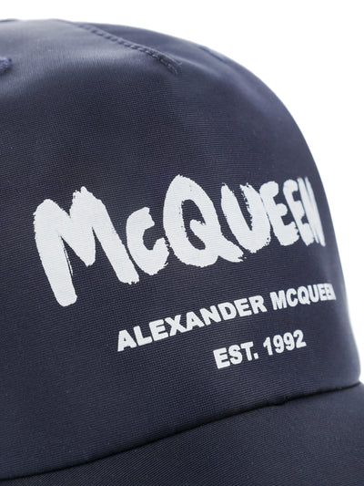 ALEXANDER MCQUEEN BLUE HAT 