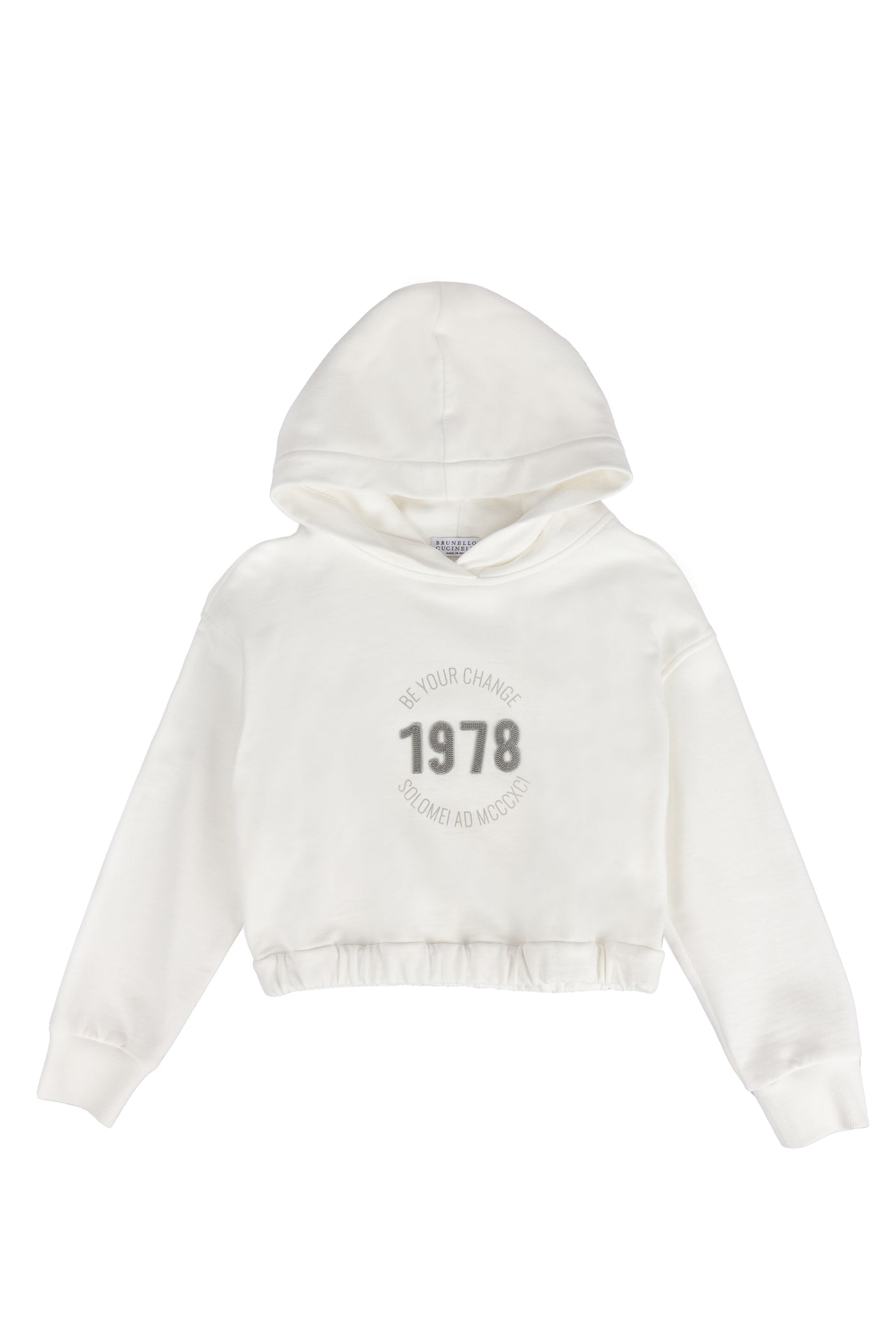 BRUNELLO CUCINELLI KIDS HOODIE SWEATSHIRT