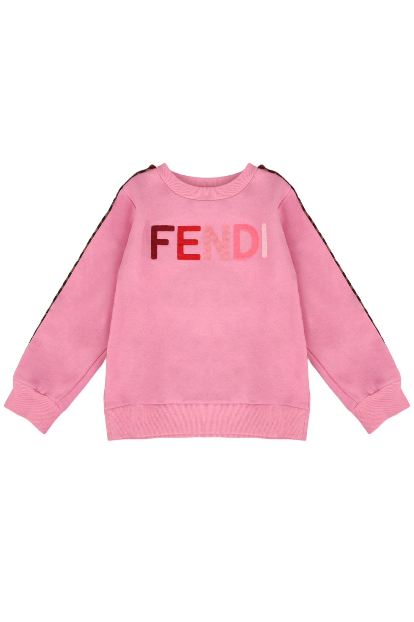 FENDI KIDS SWEATSHIRT WITH LOGO