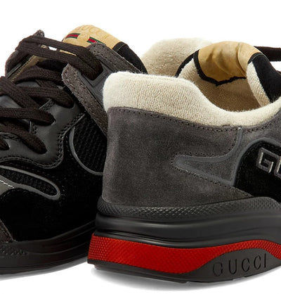 GUCCI ULTRAPACE BLACK SNEAKERS