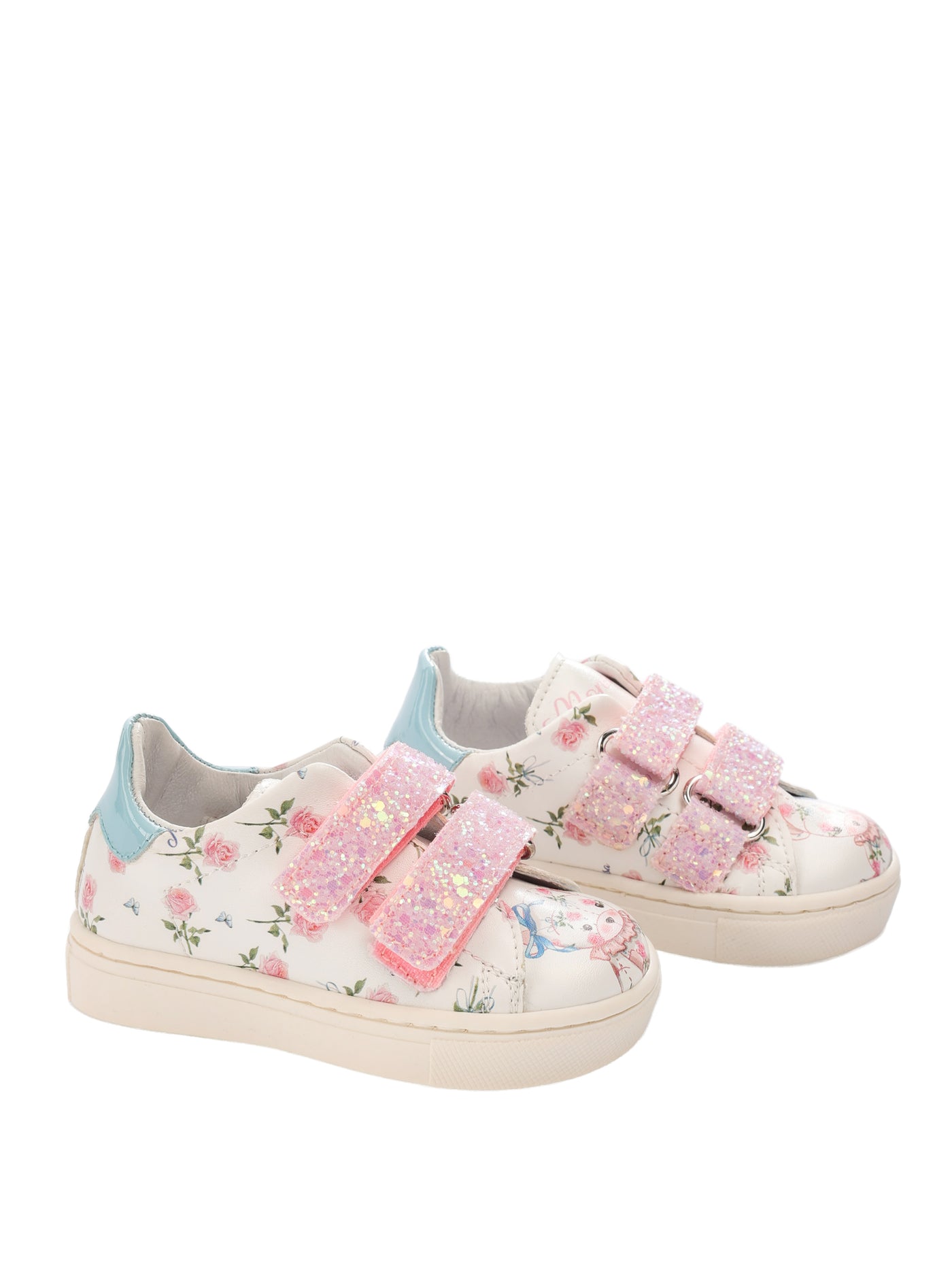 MONNALISA KIDS LEATHER SNEAKERS