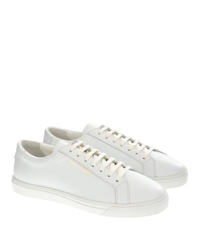 SAINT LAURENT WHITE SNEAKERS 