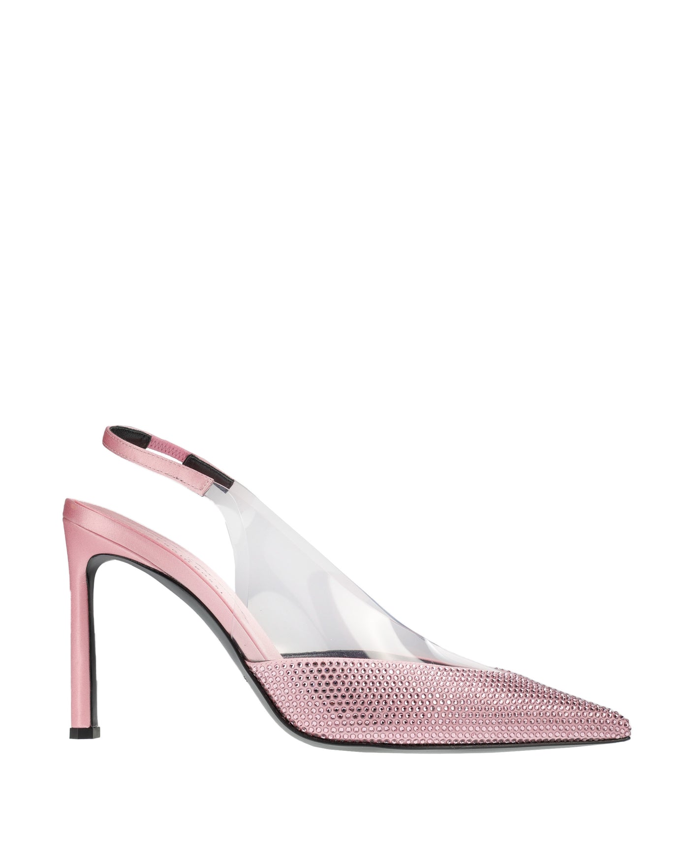 SERGIO ROSSI DECOLLETES WITH PINK STRASS