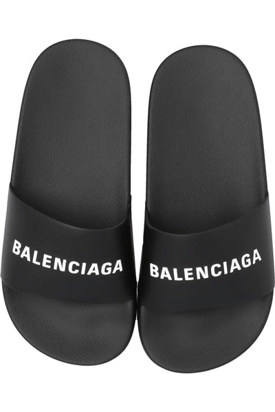 BALENCIAGA KIDS POOL SLIDES