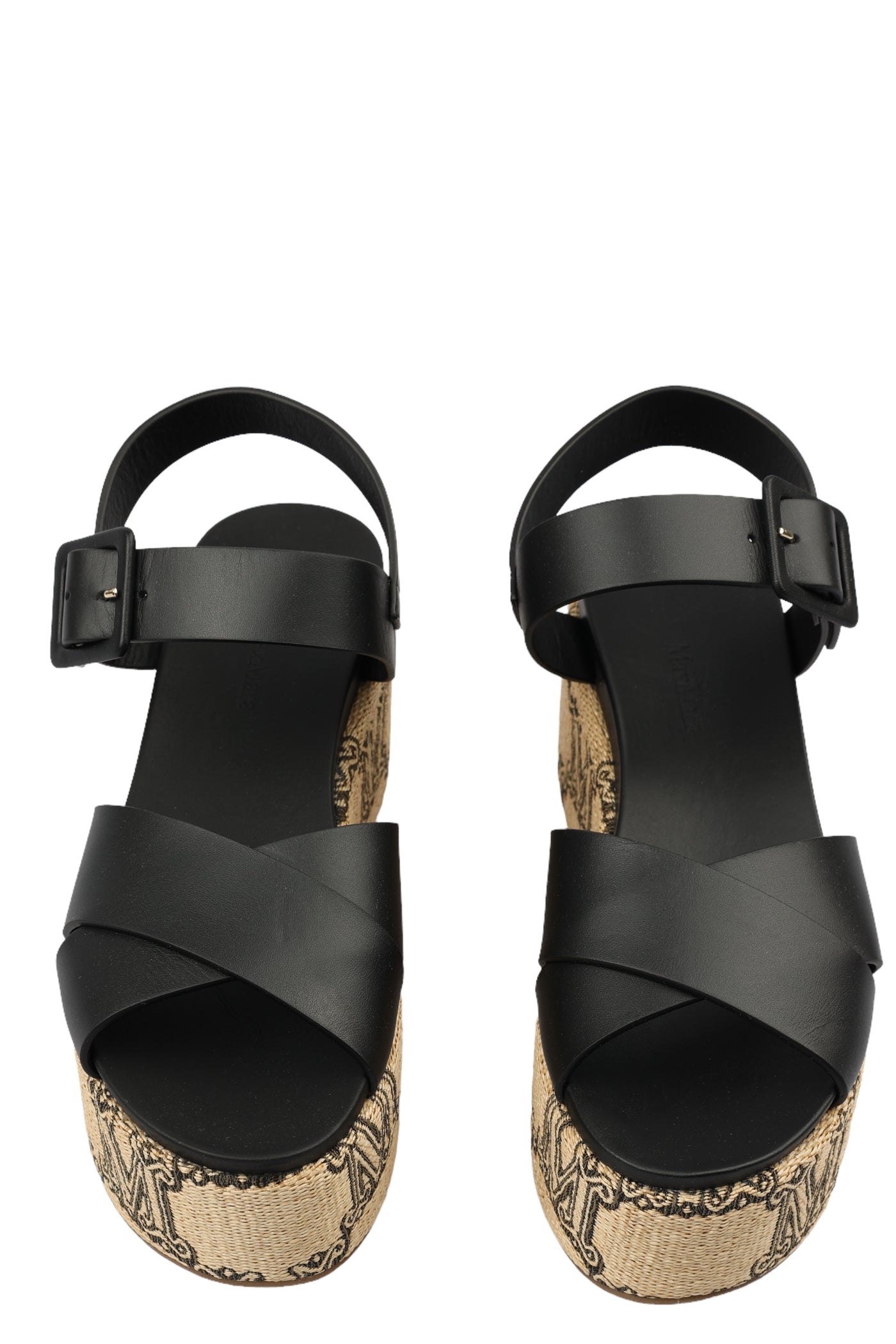 MAX MARA ZENA WEDGE SANDALS