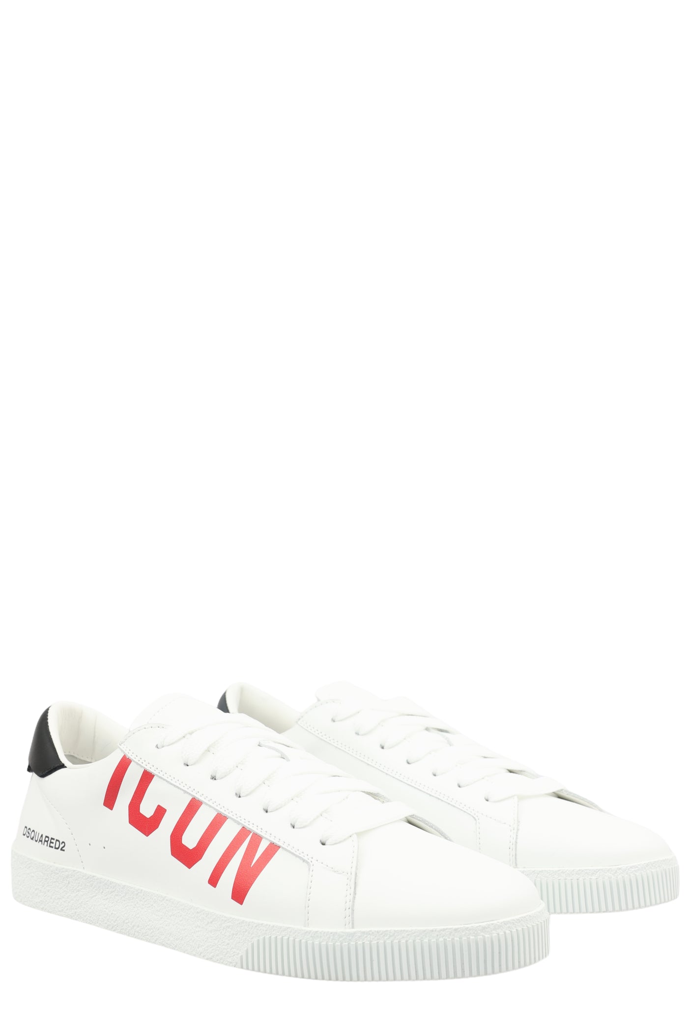 DSQUARED2 LEATHER SNEAKERS