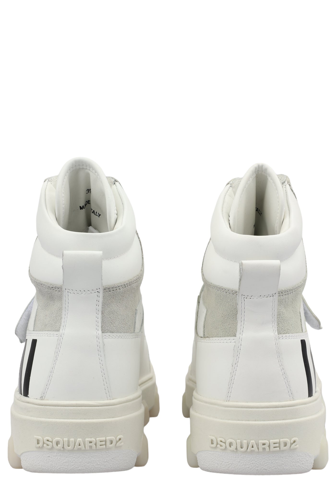 DSQUARED2 LEATHER SNEAKERS