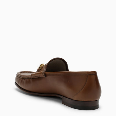 GUCCI BROWN MOCCASINS 1953 WITH HORSEBIT