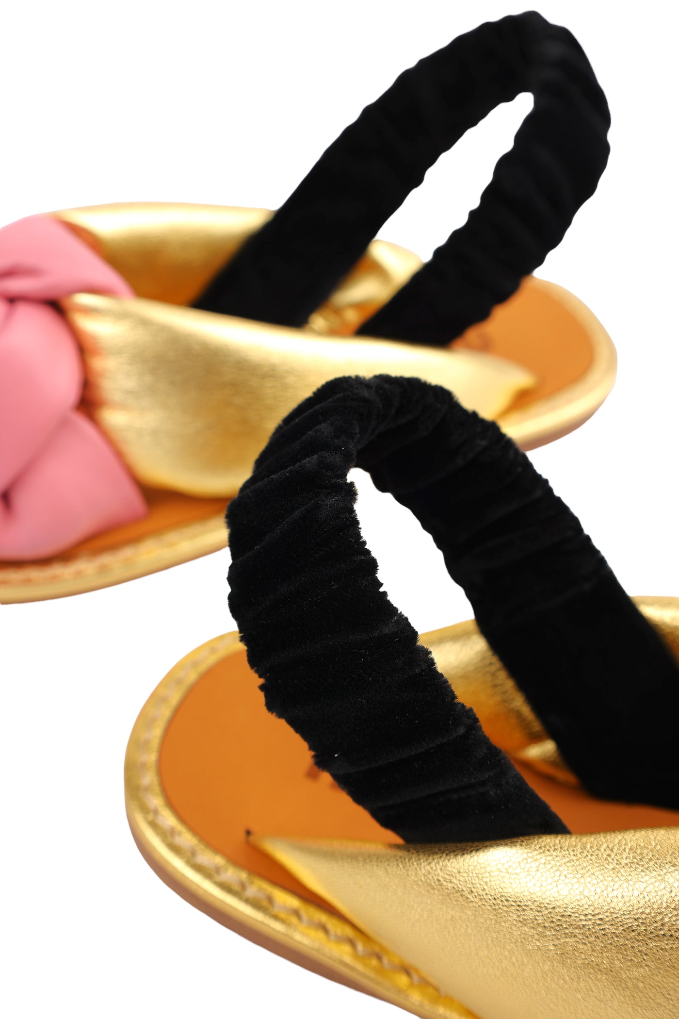 MIU MIU TRICOLOR SANDALS