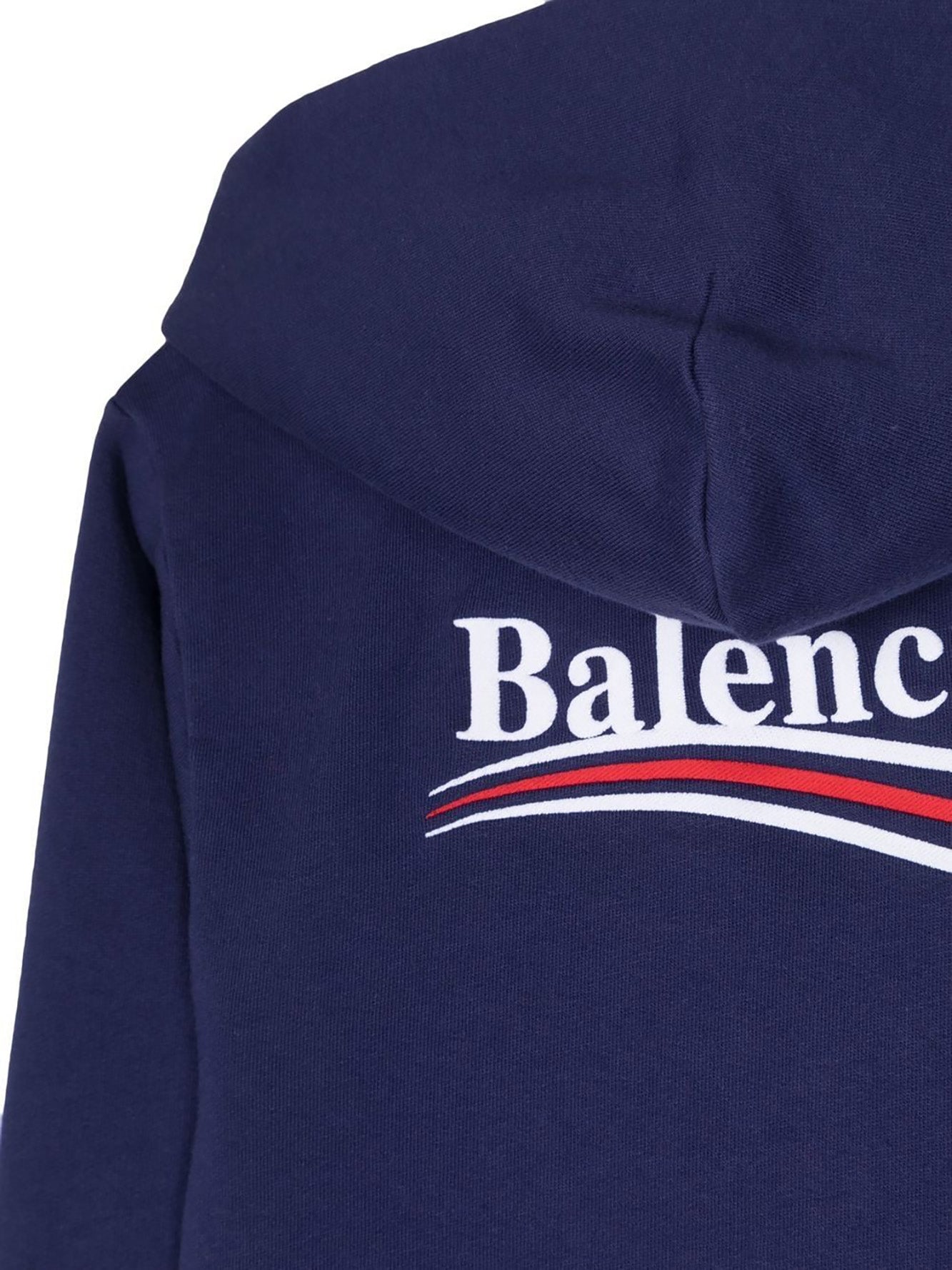 BALENCIAGA ZIPPED HOODIE POLITICAL CAMPAIGN