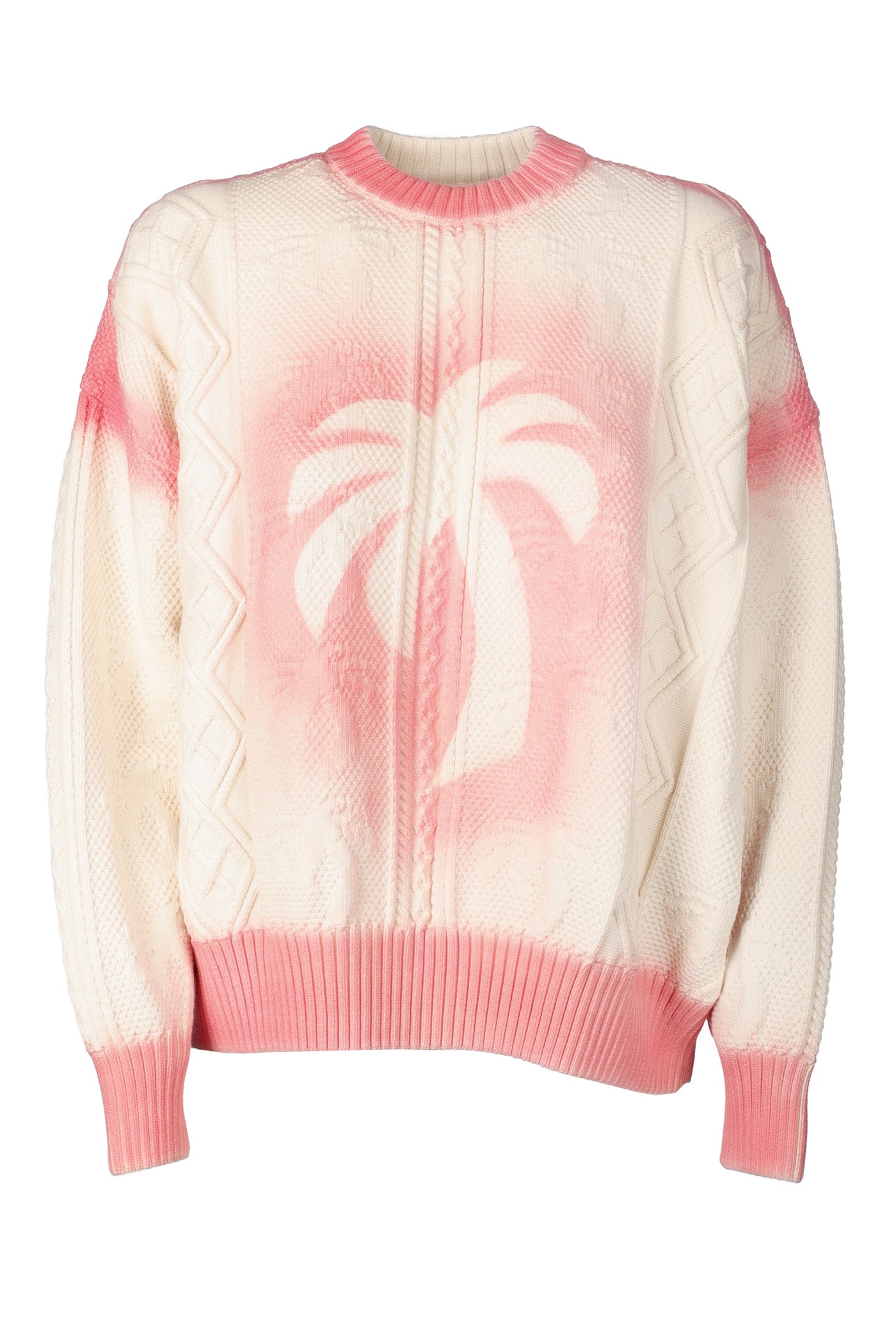 PALM ANGELS PINK SWEATER 