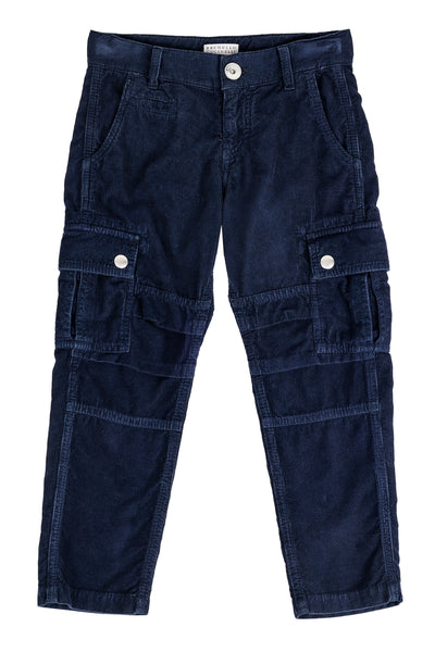 BRUNELLO CUCINELLI KIDS TROUSERS