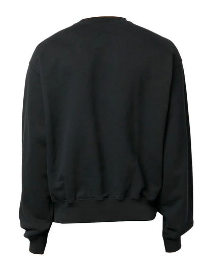 HERON PRESTON BLACK SWEATSHIRT 