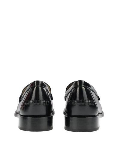 SALVATORE FERRAGAMO BLACK LOAFERS