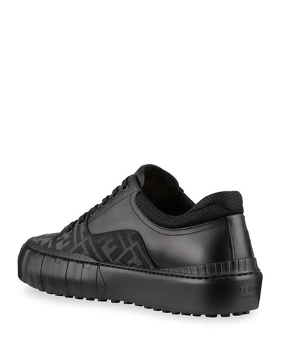 FENDI FF FORCE LACE-UP SNEAKERS