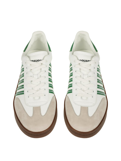 DSQUARED2 LEATHER SNEAKERS