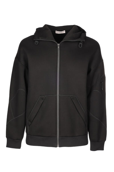 GIVENCHY HOODIE ZIP SWEATSHIRT