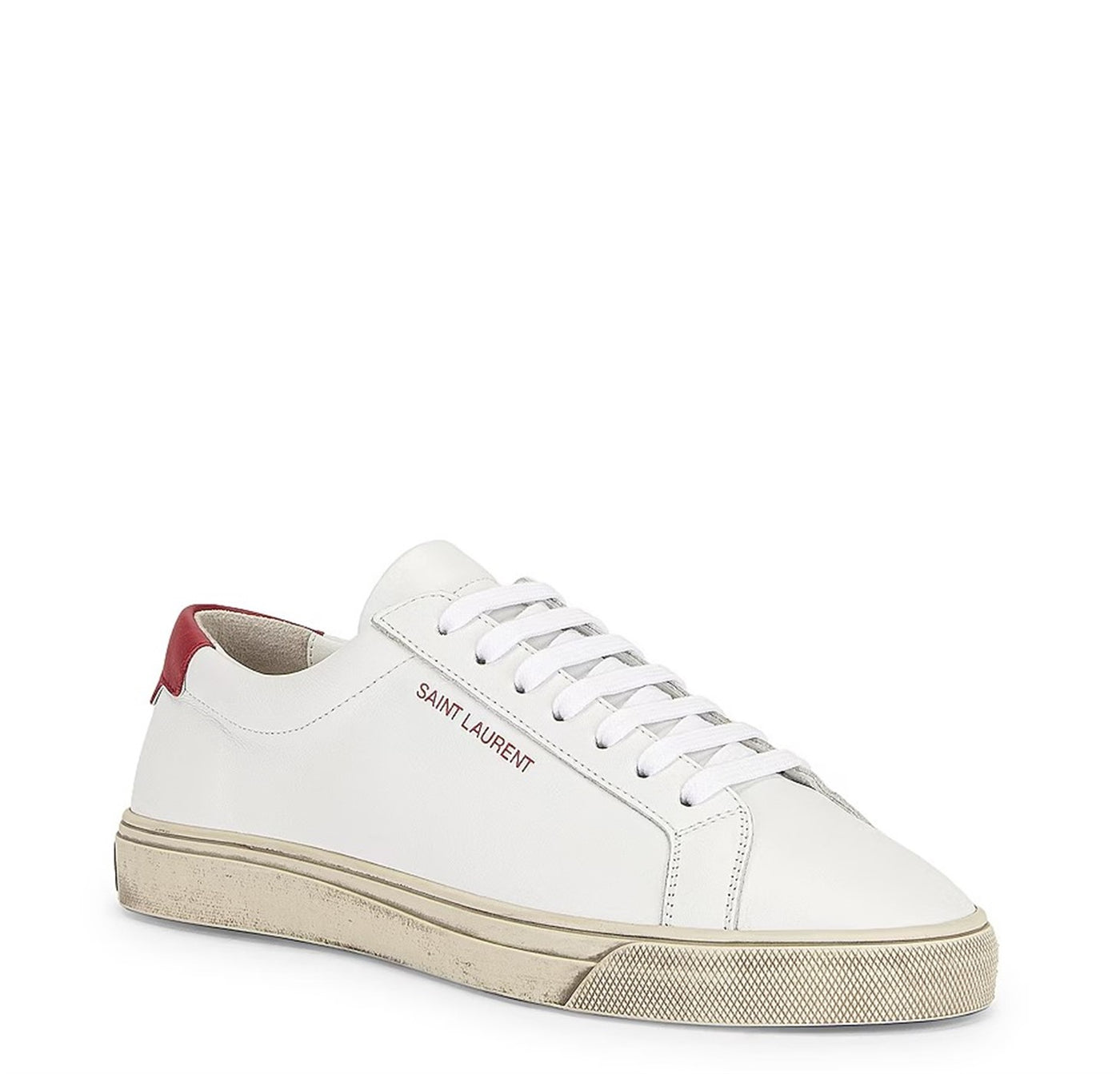 SAINT LAURENT ANDY LOW TOP SNEAKERS