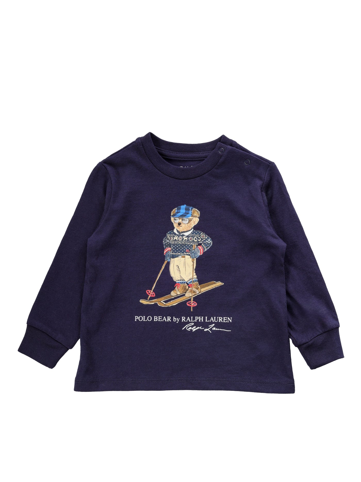 RALPH LAUREN KIDS T-SHIRT LONG SLEEVE