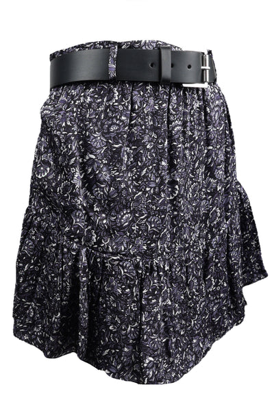 MICHAEL KORS VISCOSE MIDI SKIRT