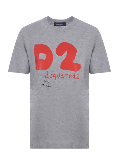 DSQUARED2 T-SHIRTS WITH LOGO