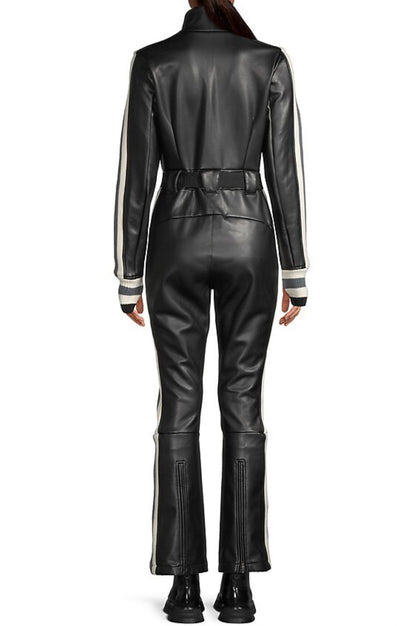 PERFECT MOMENT CRYSTAL SOFT SHELL SKI ONE-PIECE JUMPSUITS