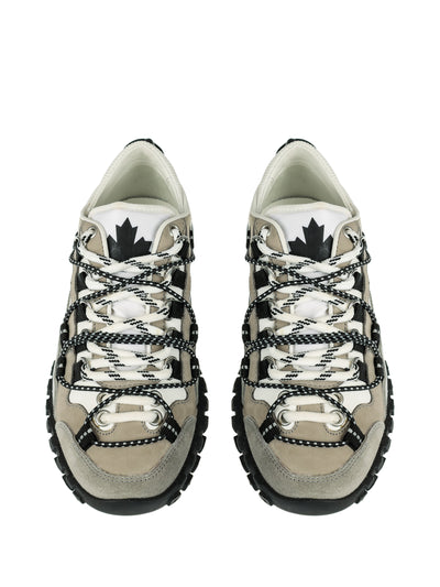 DSQUARED2 LEATHER SNEAKERS