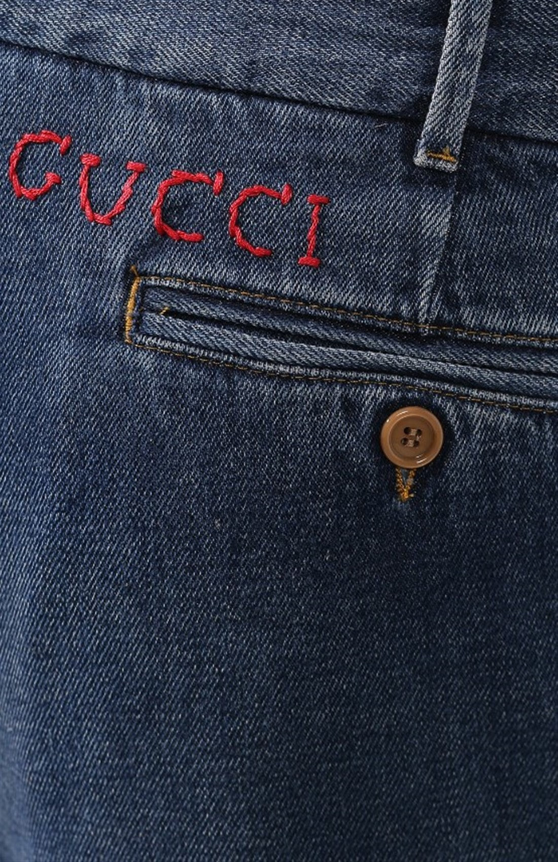 GUCCI DENIM TROUSERS