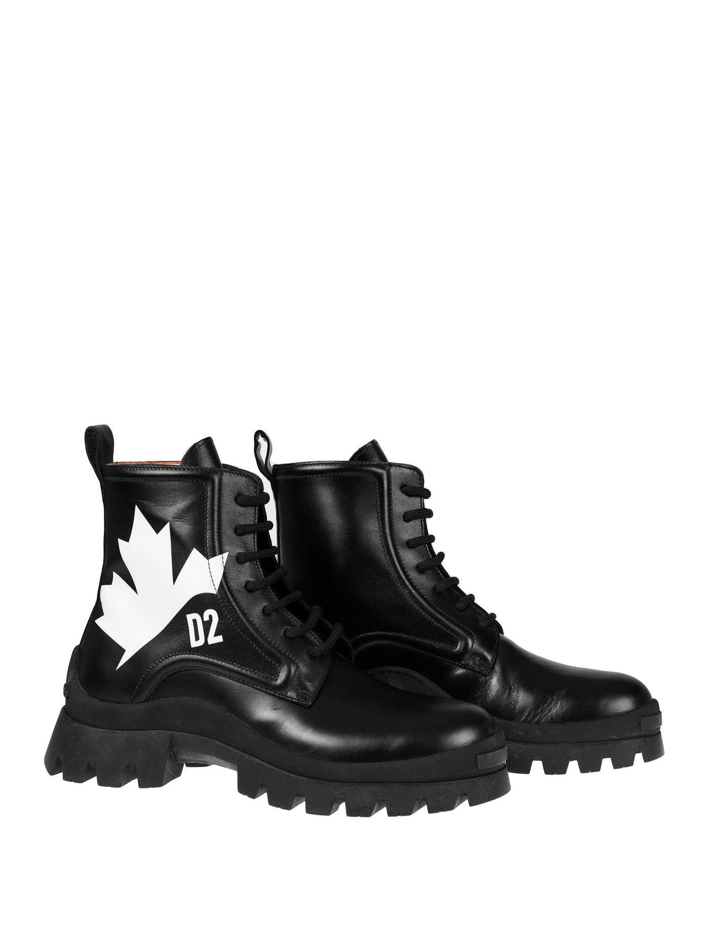 DSQUARED2 LEATHER ANKLE BOOTS