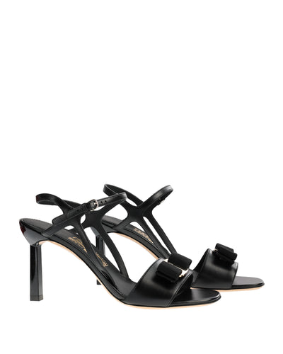 SALVATORE FERRAGAMO GABRIELA BLACK SANDAL 