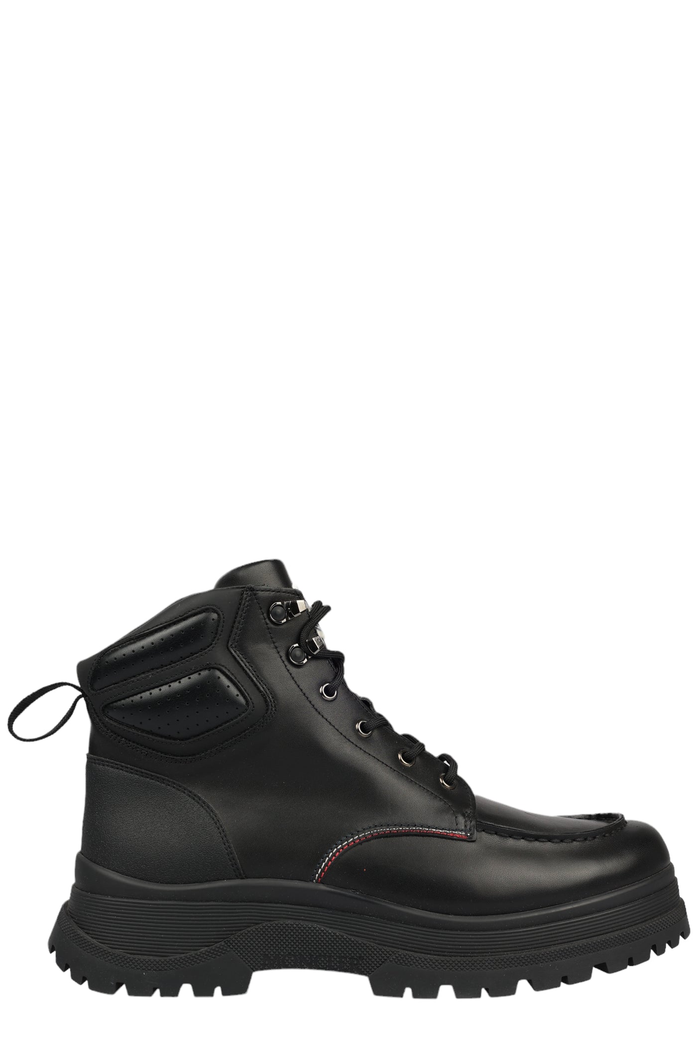 MONCLER LEATHER BOOTS