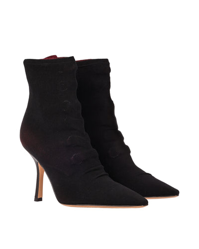 DIOR LEATHER ANKLE BOOTS