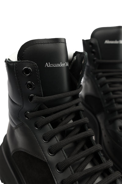 ALEXANDER MCQUEEN LEATHER BOOTS