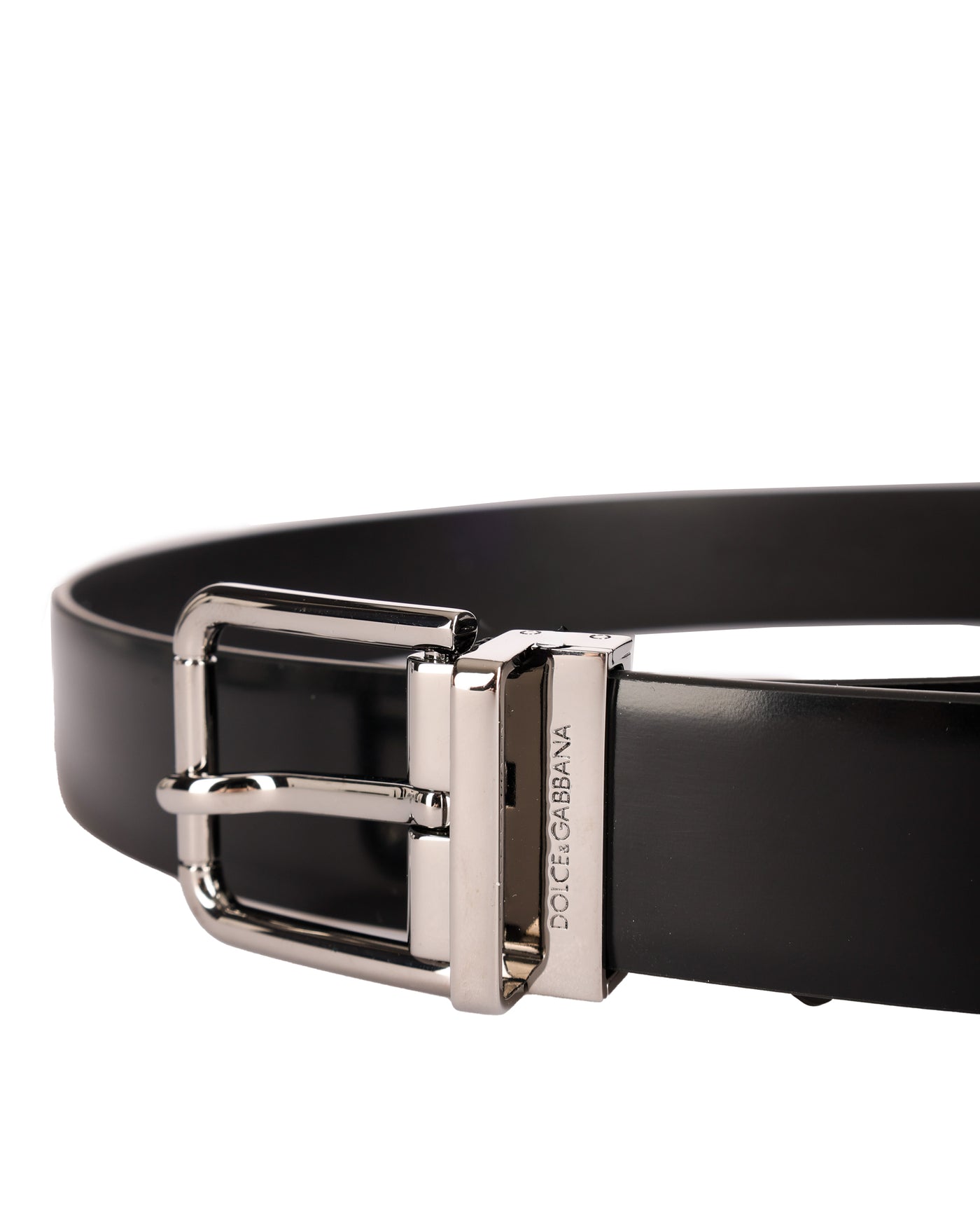 DOLCE & GABBANA LEATHER BELT