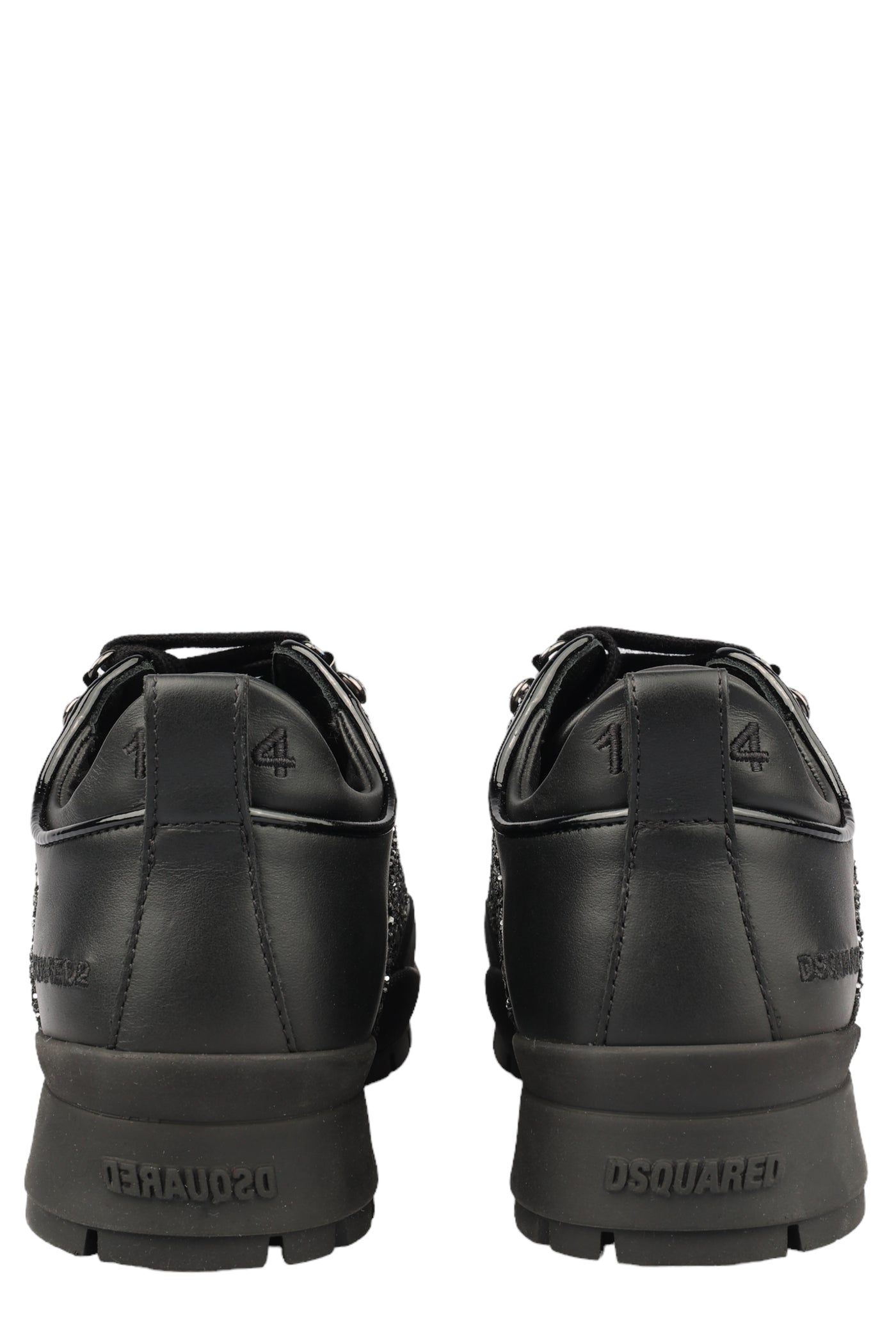 DSQUARED2 LEATHER SNEAKERS