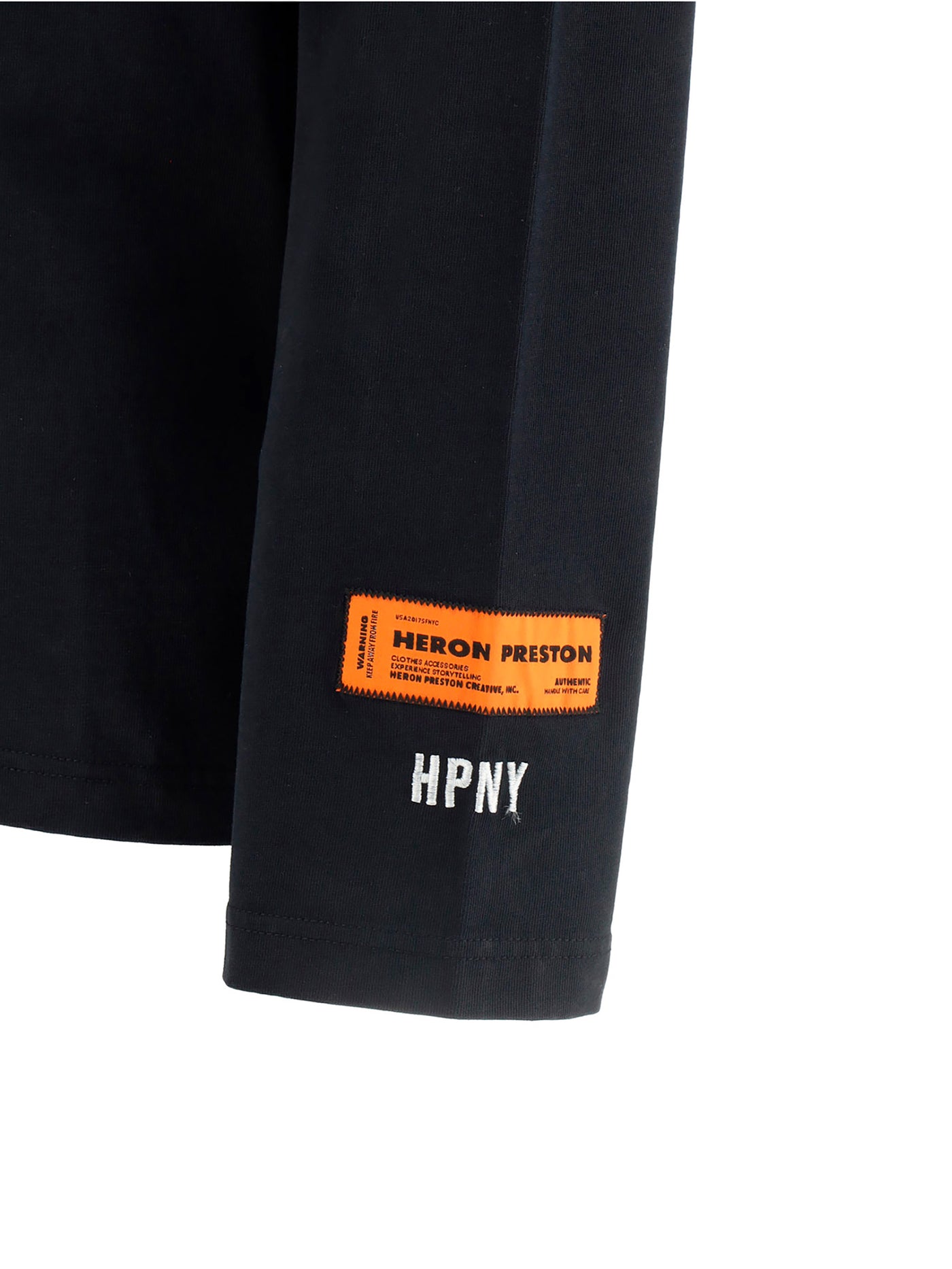 HERON PRESTON BLACK T-SHIRT